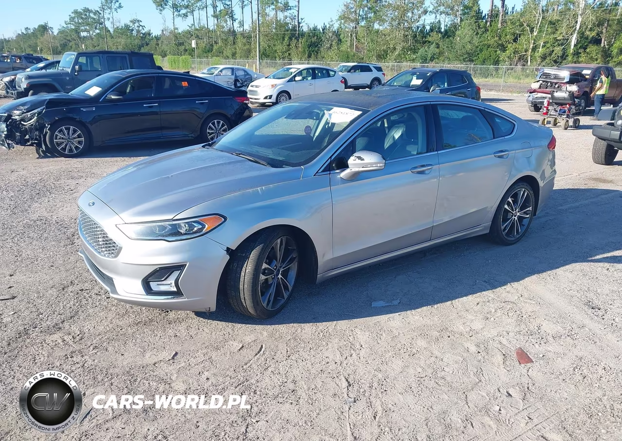 2020 Ford Fusion Titanium VIN:3FA6P0D97LR153290 - 2
