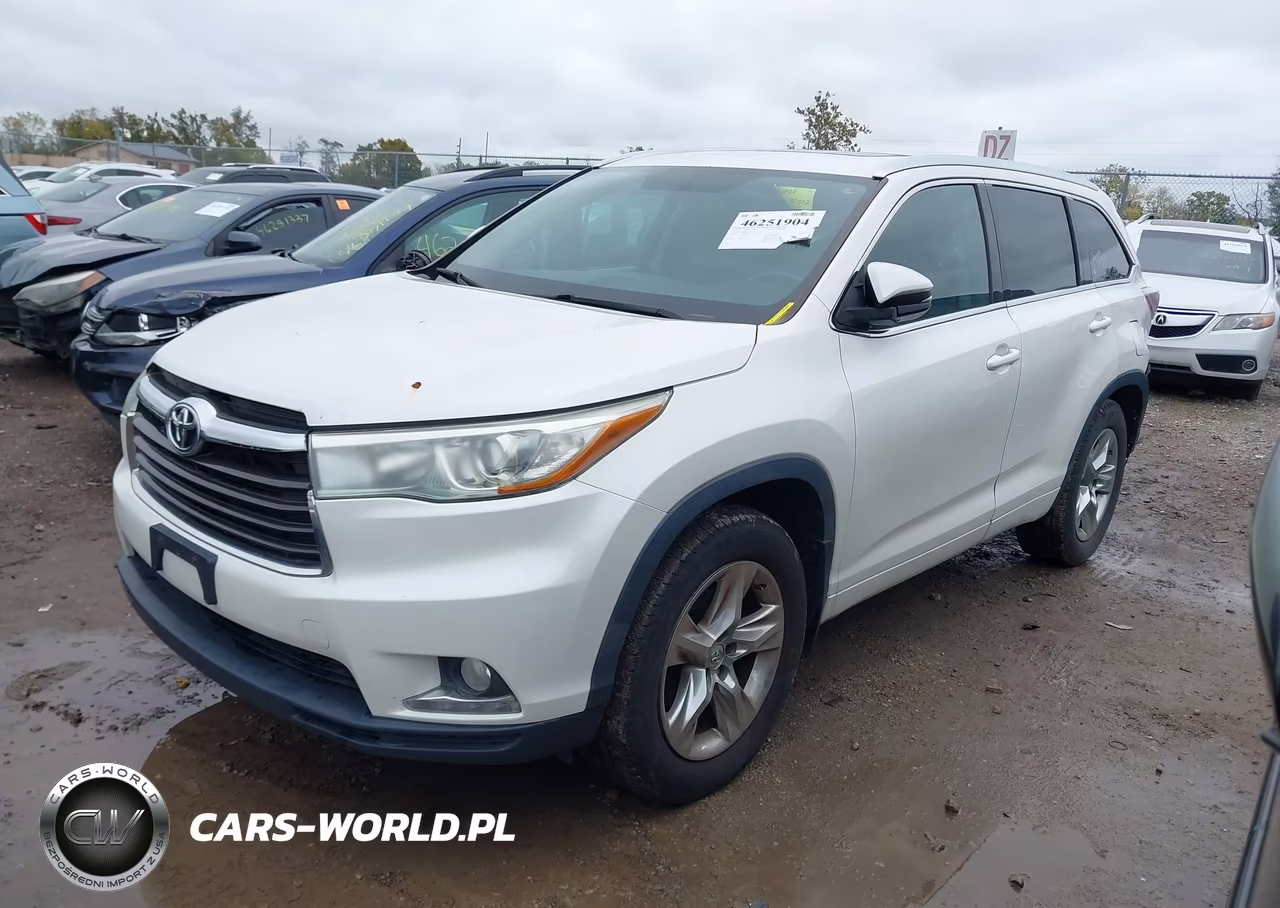 2014 Toyota Highlander Limited V6 VIN:5TDDKRFH4ES037795 - 2