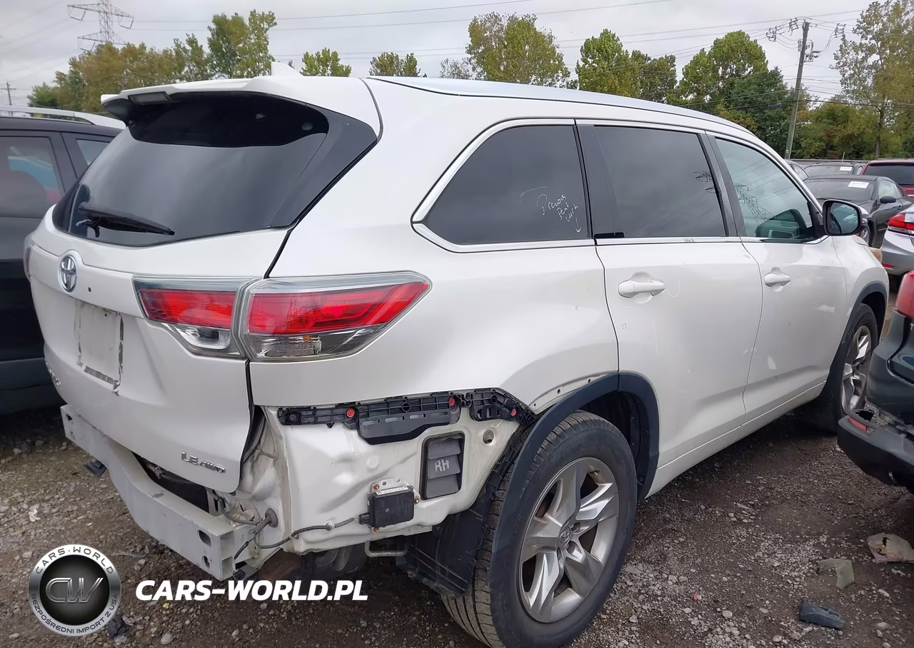 2014 Toyota Highlander Limited V6 VIN:5TDDKRFH4ES037795 - 4
