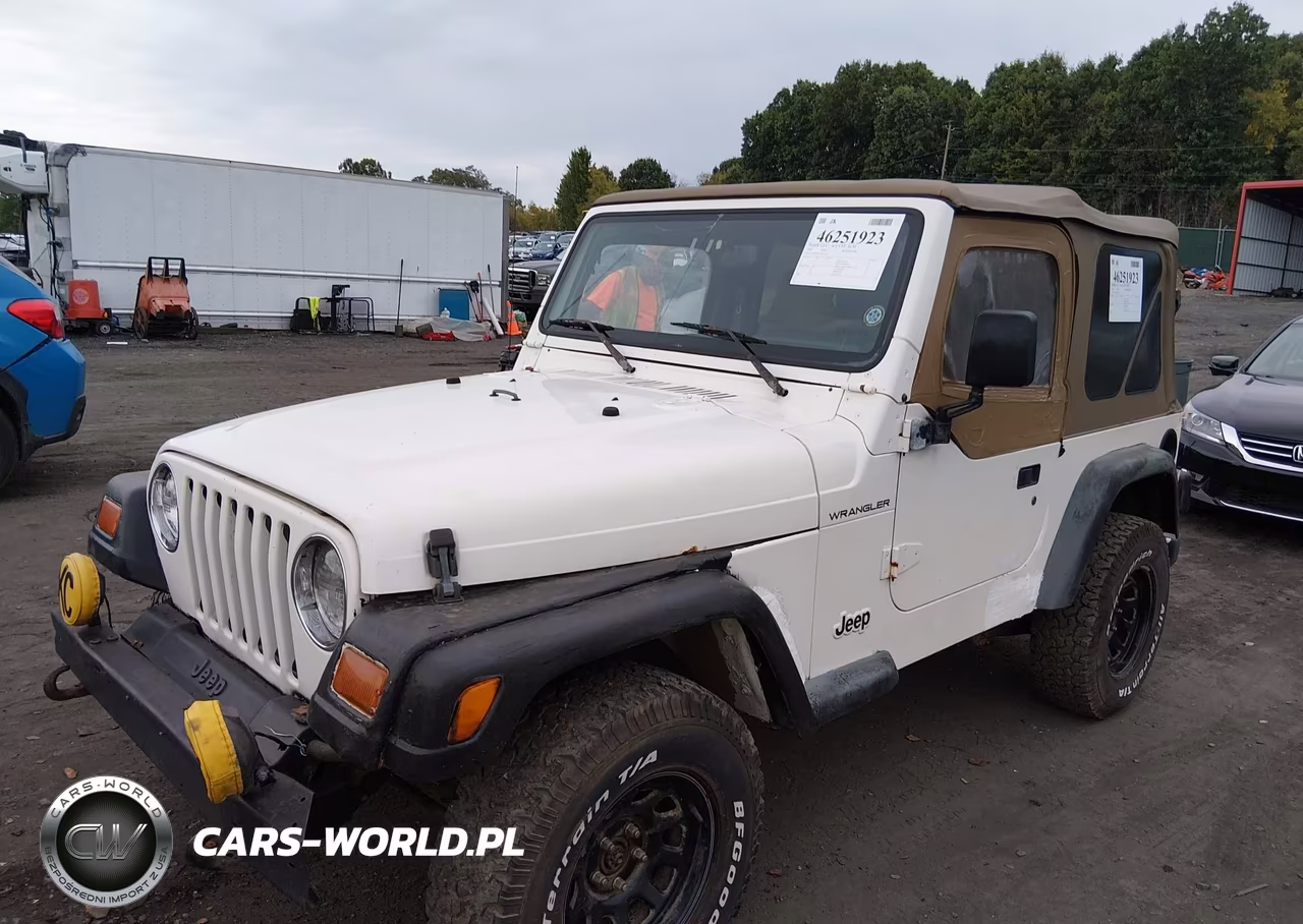 1997 Jeep Wrangler Se VIN:1J4FY29P2VP461255 - 2