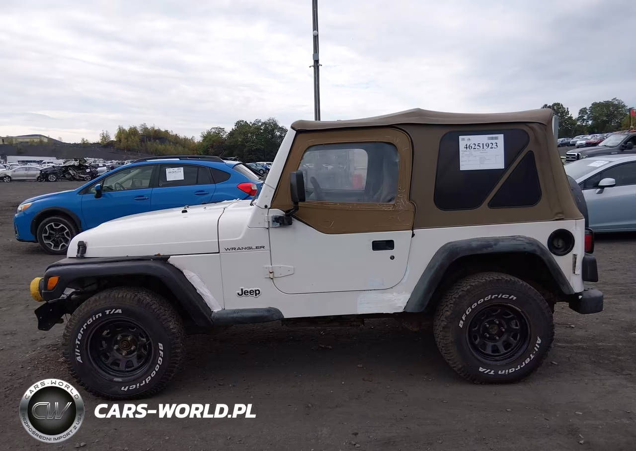 1997 Jeep Wrangler Se VIN:1J4FY29P2VP461255 - 6