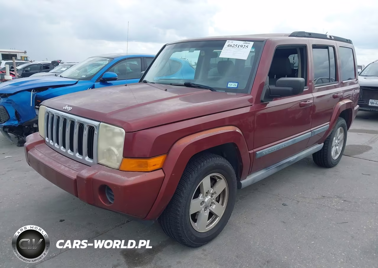 2007 Jeep Commander Sport VIN:1J8HG48K07C562638 - 2