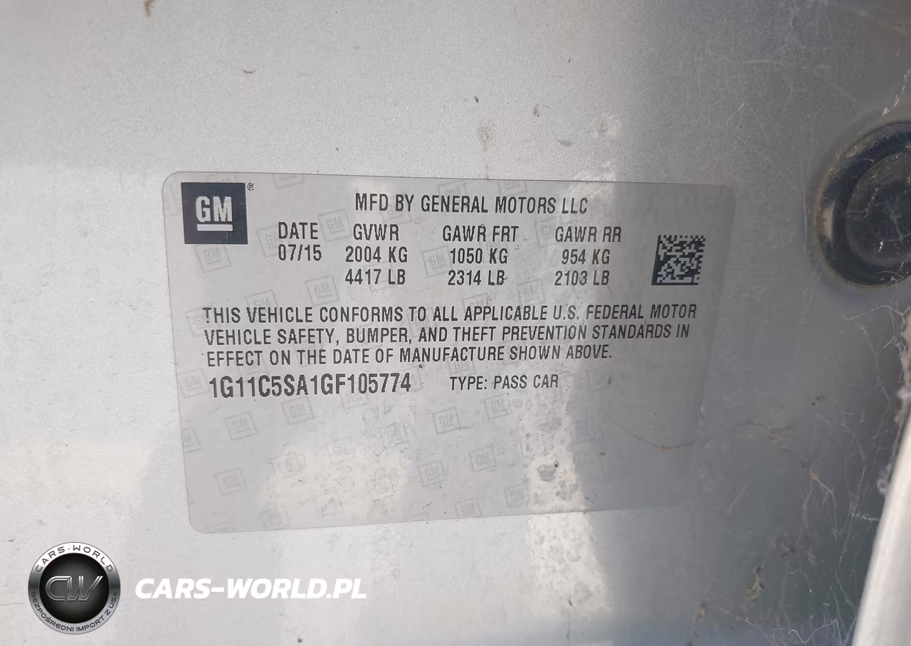 2016 Chevrolet Malibu Limited Lt VIN:1G11C5SA1GF105774 - 9
