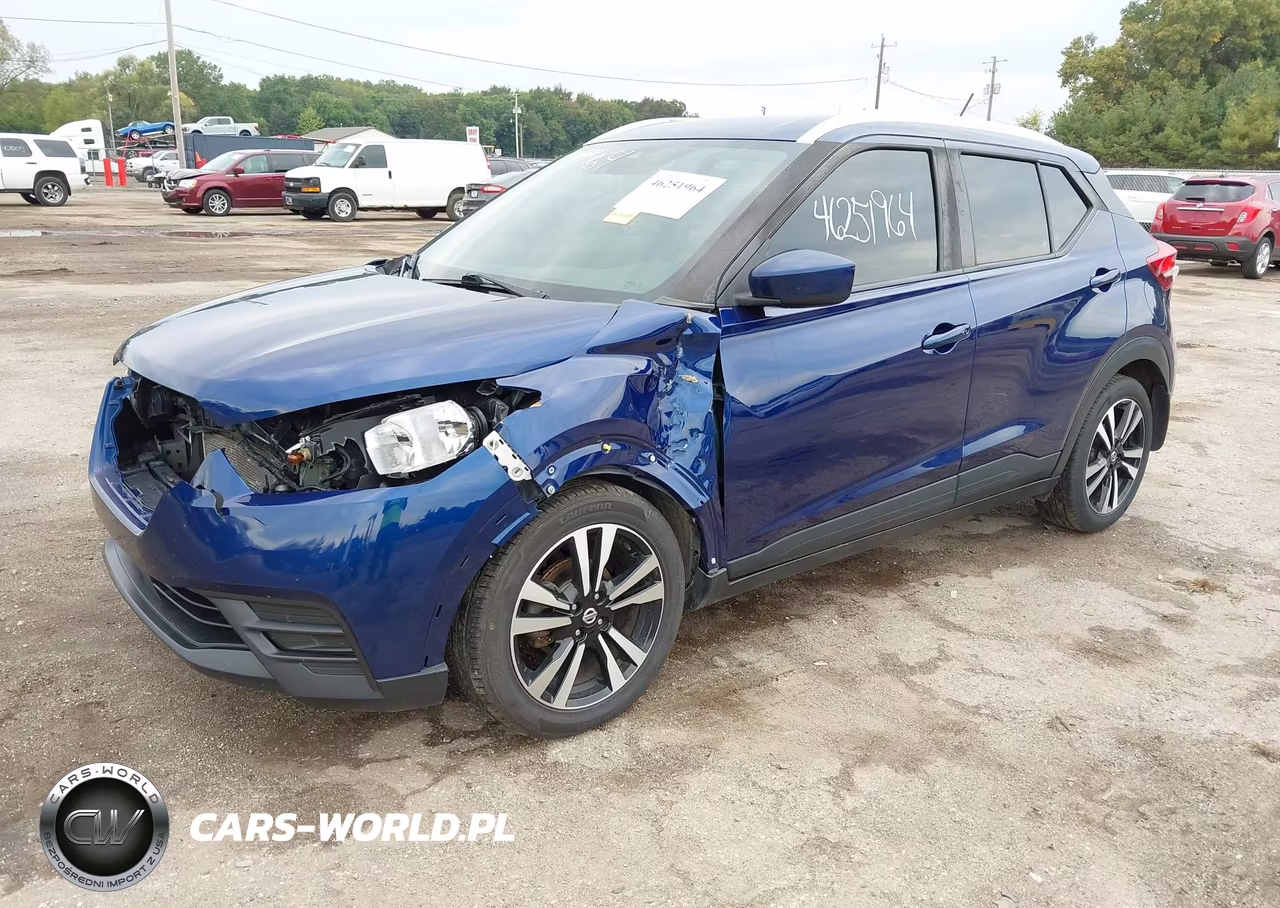 2020 Nissan Kicks Sv Xtronic Cvt VIN:3N1CP5CV3LL564037 - 2