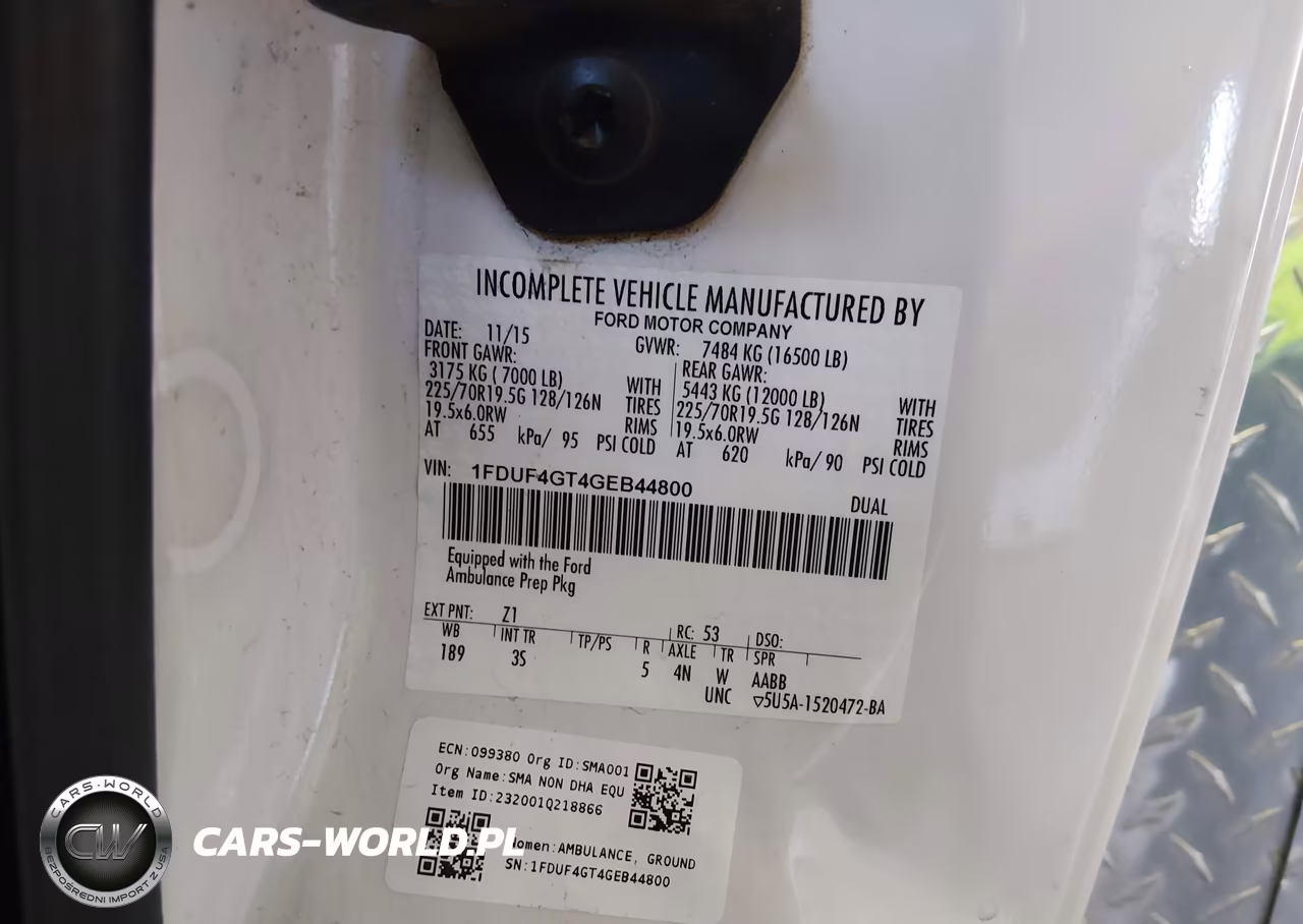 2016 Ford F-450 Chassis Xlt VIN:1FDUF4GT4GEB44800 - 9