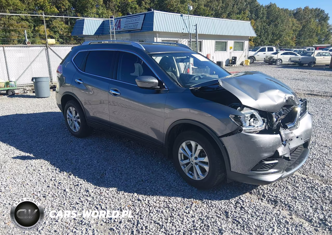 2016 Nissan Rogue Sv VIN:KNMAT2MV8GP677411 - 1