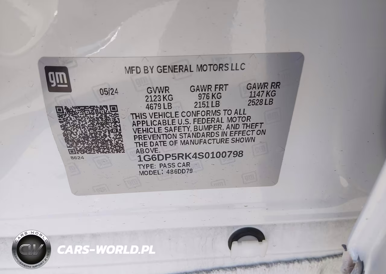 2025 Cadillac Ct5 Sport Rwd VIN:1G6DP5RK4S0100798 - 17