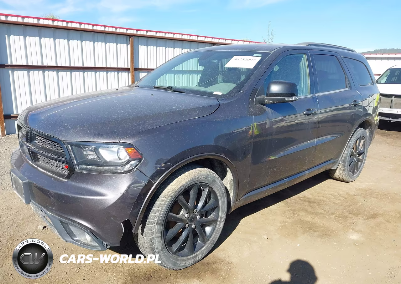 2017 Dodge Durango Gt Awd VIN:1C4RDJDG7HC619410 - 2