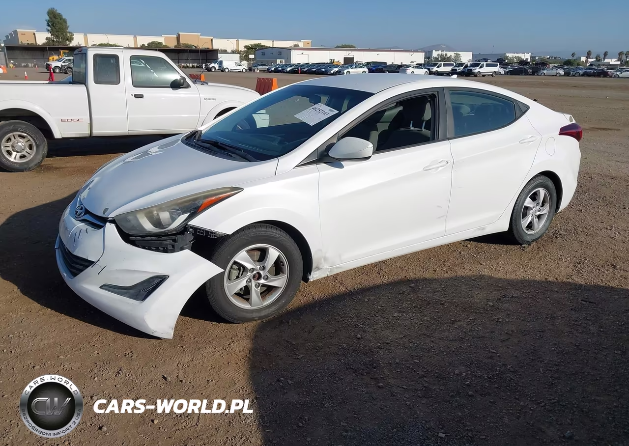 2015 Hyundai Elantra Se VIN:5NPDH4AE0FH638997 - 2