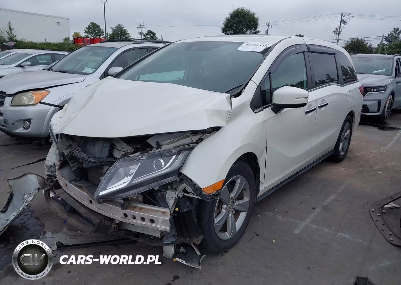 2018 Honda Odyssey Ex-L VIN:5FNRL6H75JB010965 - 2