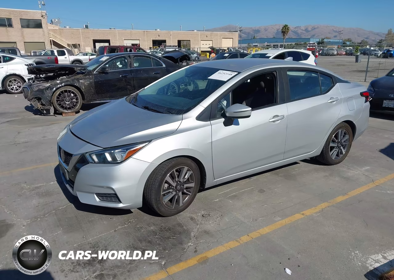 2021 Nissan Versa Sv Xtronic Cvt VIN:3N1CN8EV9ML892410 - 2