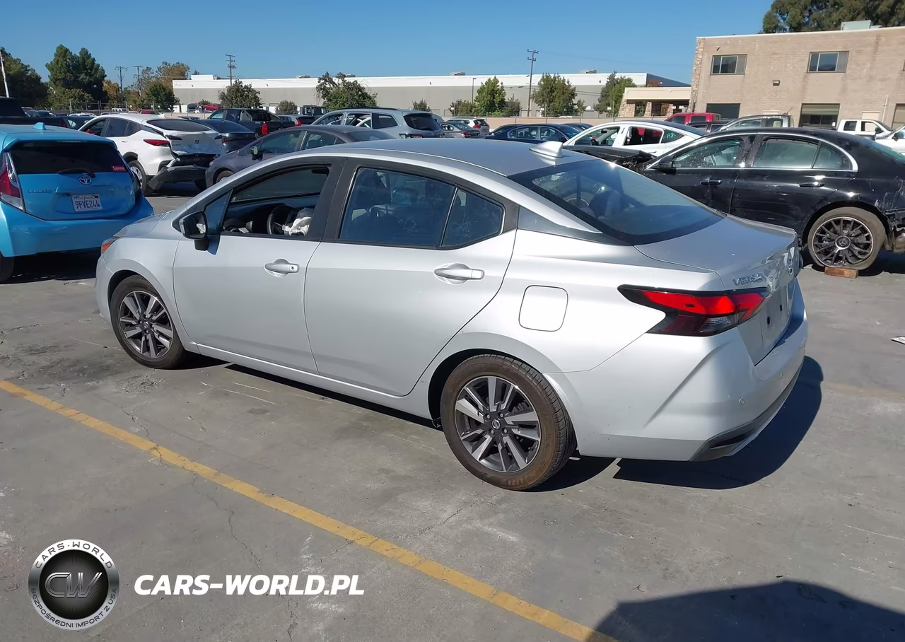 2021 Nissan Versa Sv Xtronic Cvt VIN:3N1CN8EV9ML892410 - 3