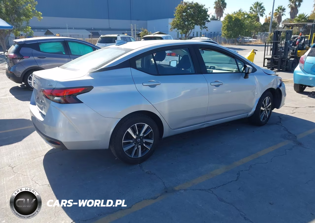 2021 Nissan Versa Sv Xtronic Cvt VIN:3N1CN8EV9ML892410 - 4