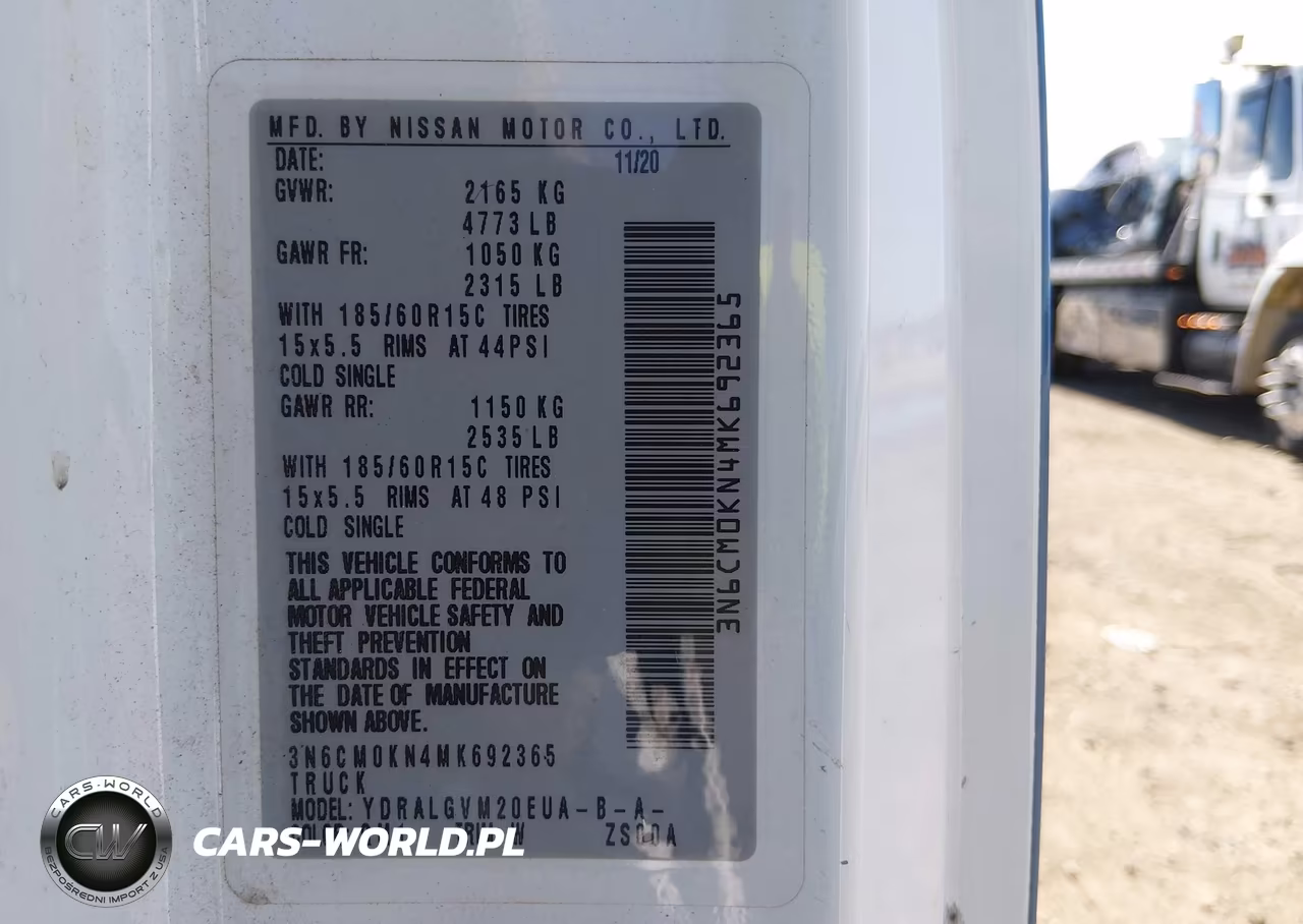 2021 Nissan Nv200 Cargo Sv Xtronic Cvt VIN:3N6CM0KN4MK692365 - 9