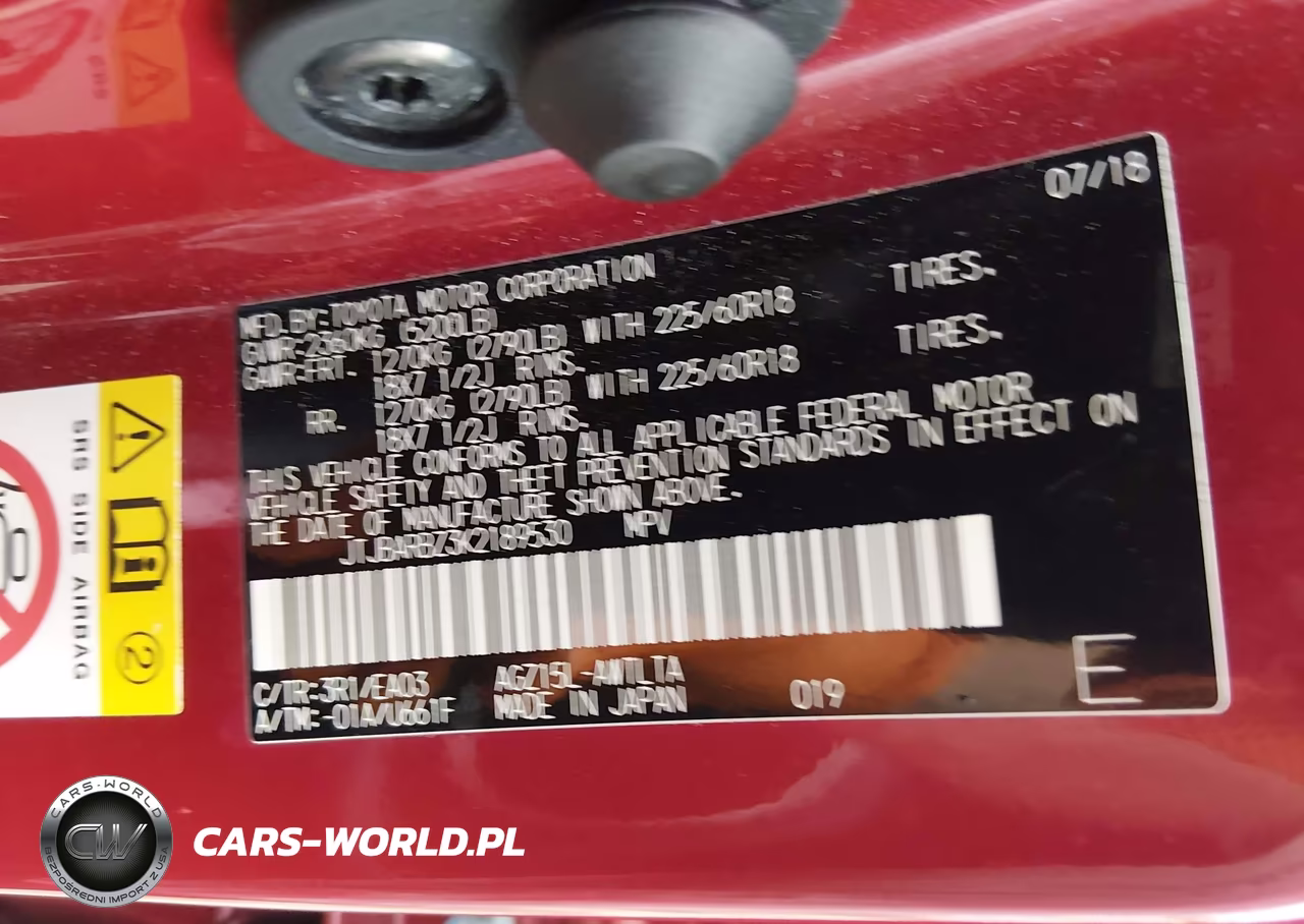 2019 Lexus Nx 300 VIN:JTJBARBZ3K2189530 - 9