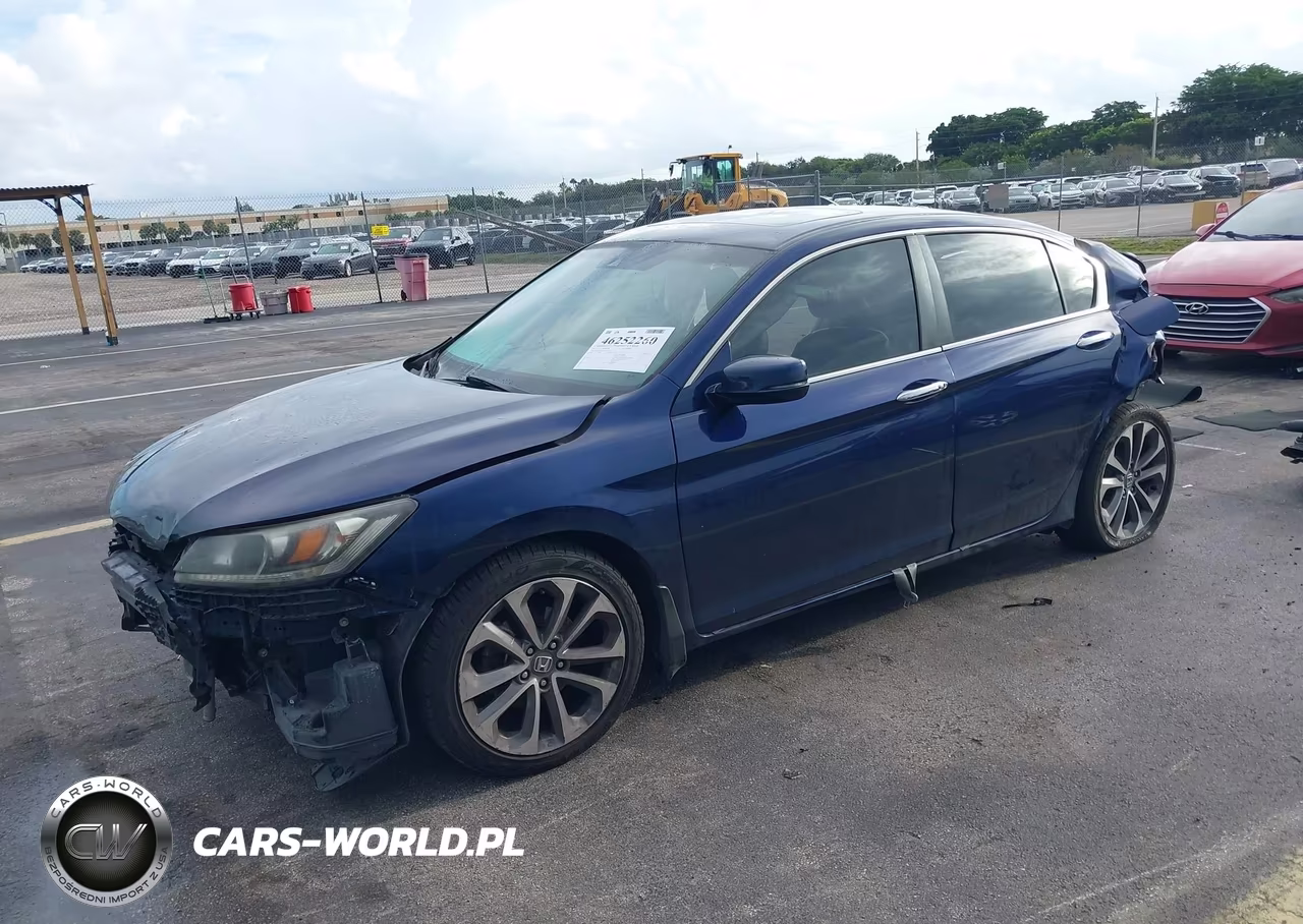 2013 Honda Accord Ex-L VIN:1HGCR2F82DA138555 - 2
