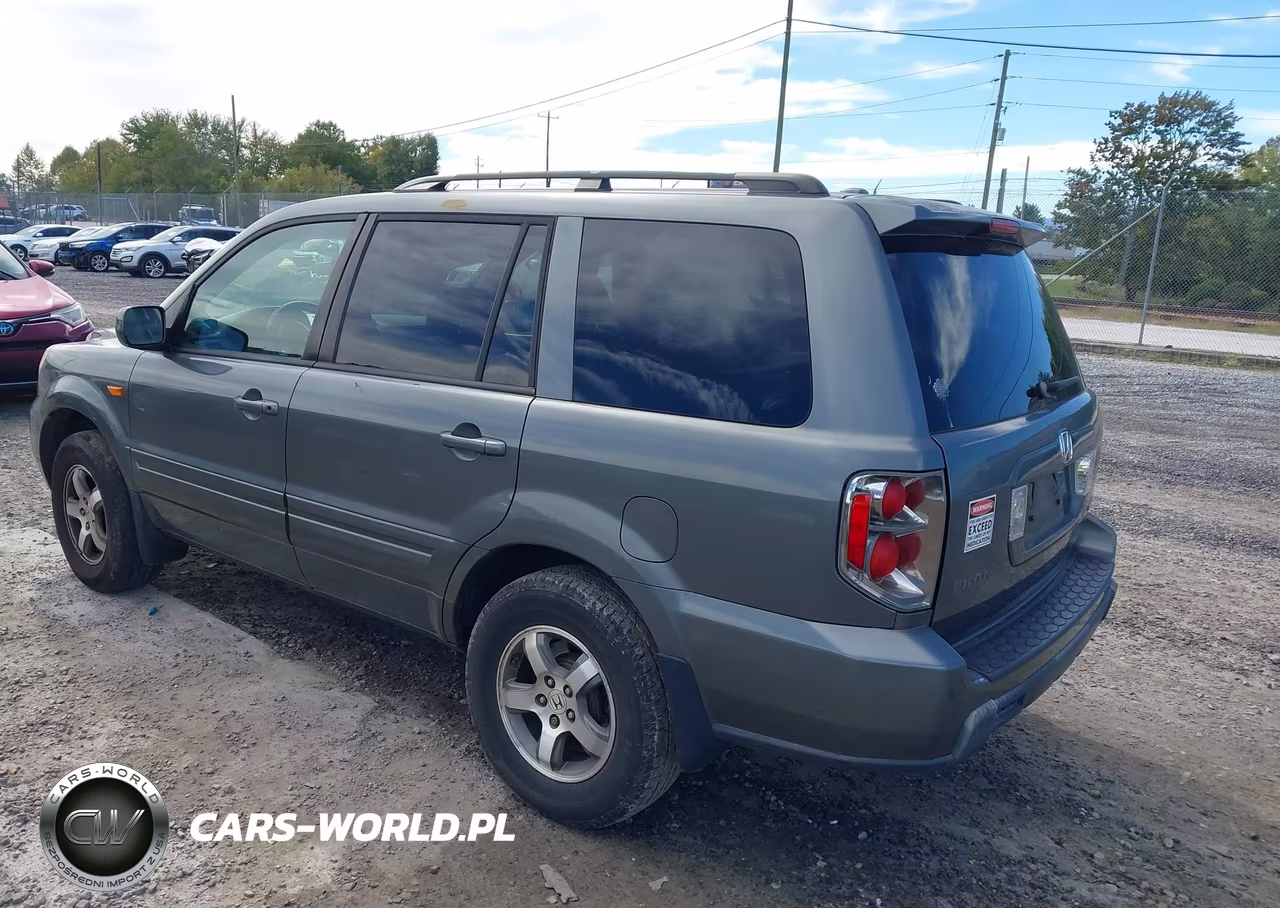 2007 Honda Pilot Ex-L VIN:5FNYF18557B005911 - 3