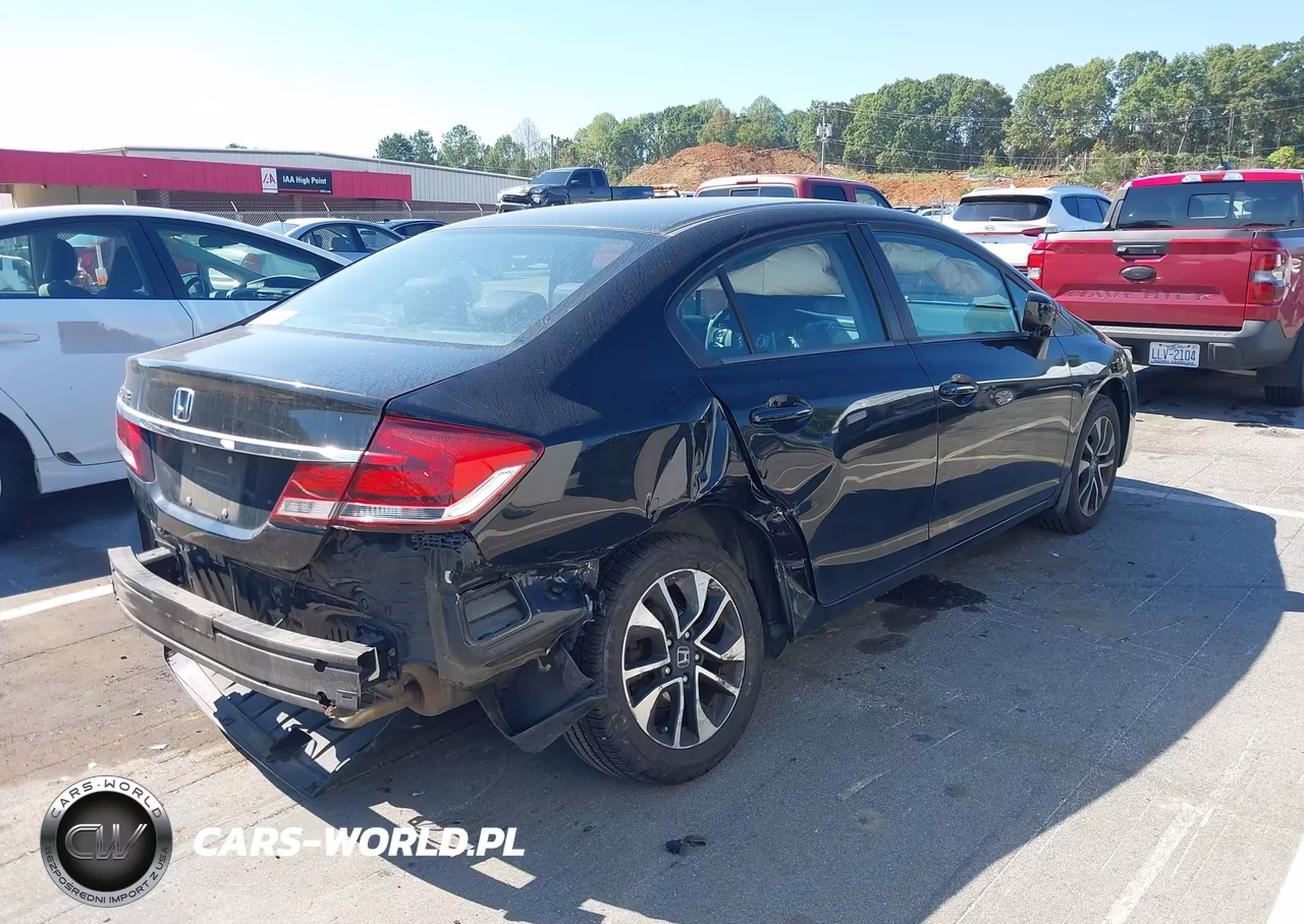 2015 Honda Civic Ex VIN:19XFB2F81FE244432 - 4