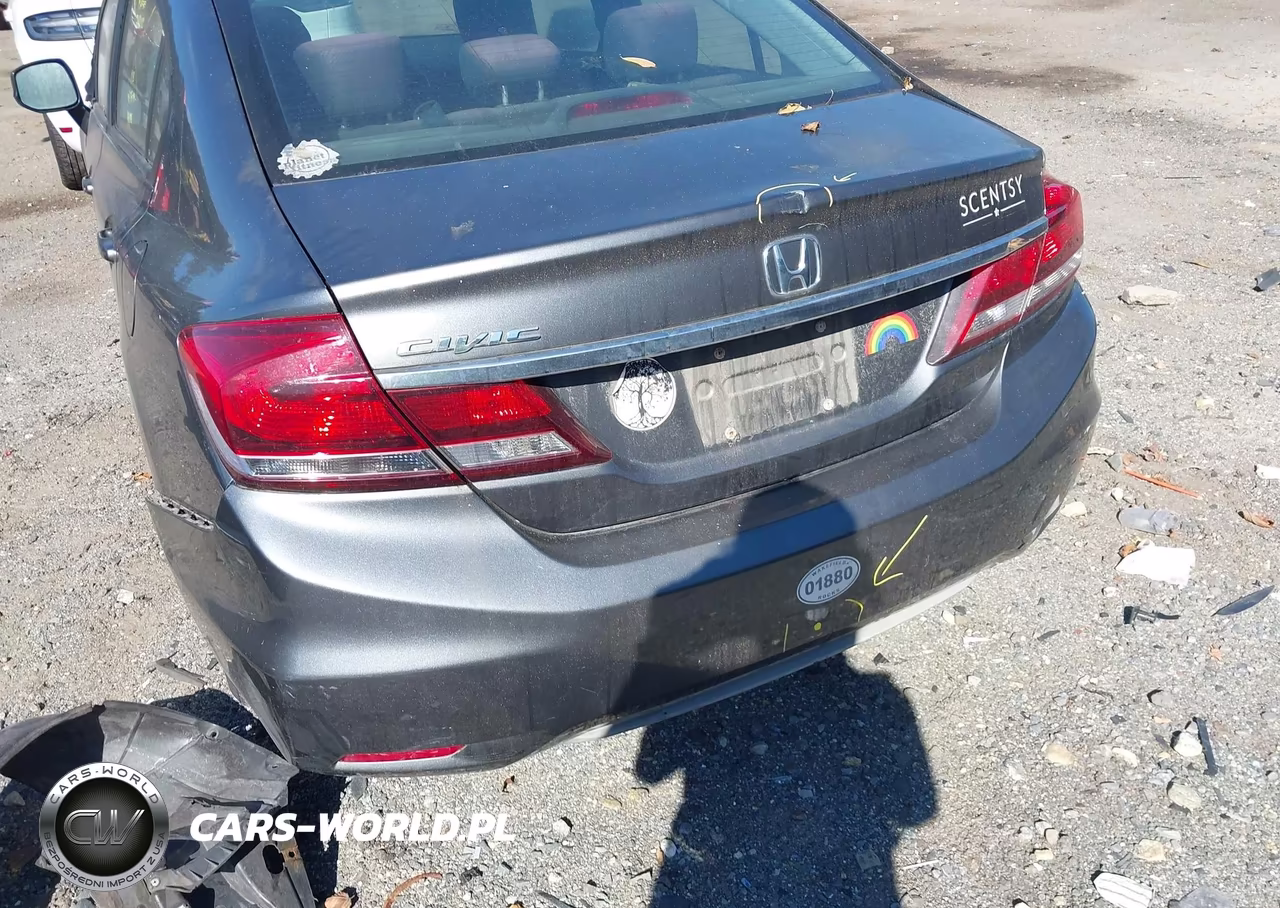 2013 Honda Civic Lx VIN:19XFB2F50DE208654 - 6