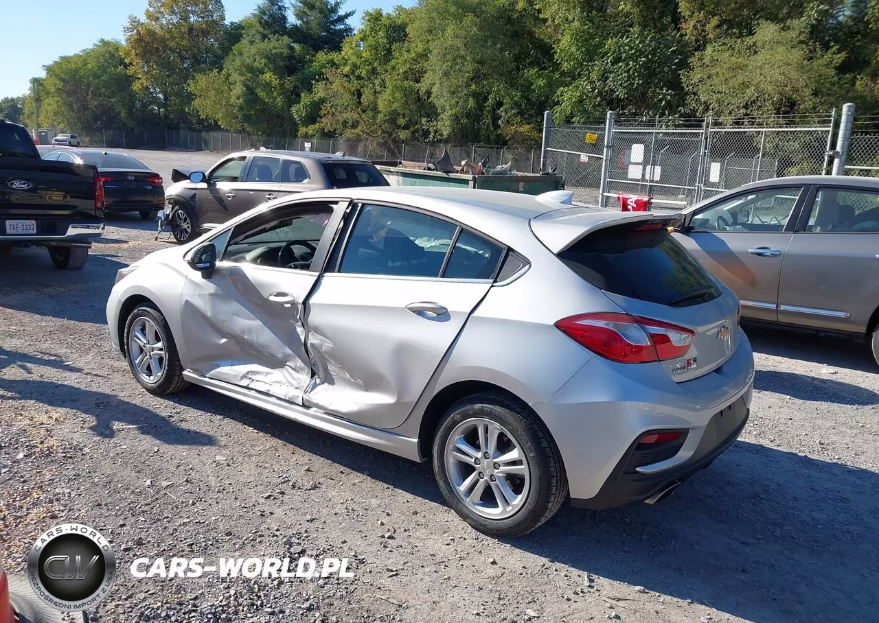 2018 Chevrolet Cruze Lt Auto VIN:3G1BE6SM5JS550357 - 3