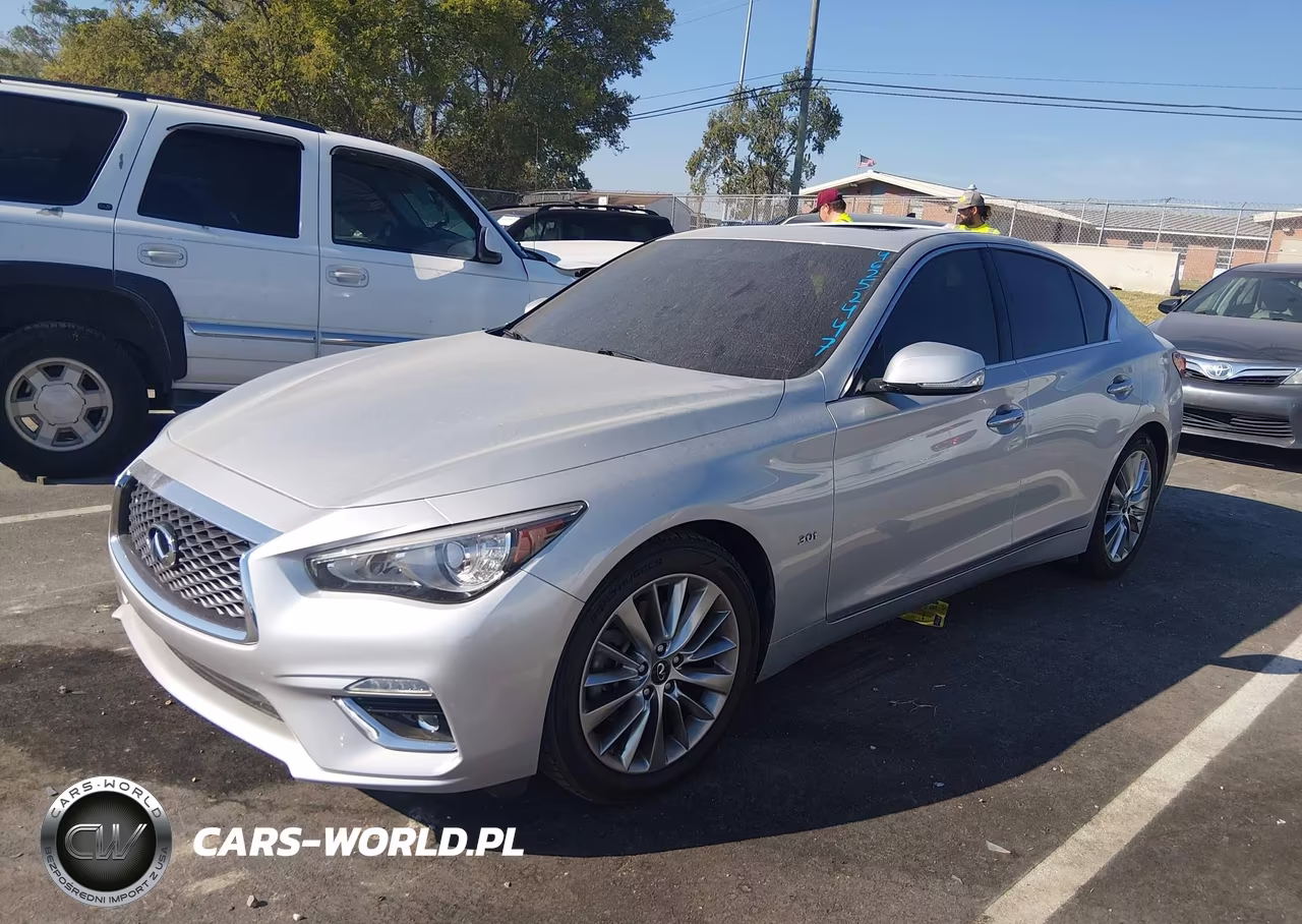 2019 Infiniti Q50 3.0T Luxe VIN:JN1EV7AP0KM515798 - 2