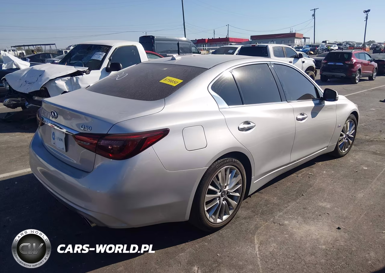 2019 Infiniti Q50 3.0T Luxe VIN:JN1EV7AP0KM515798 - 4