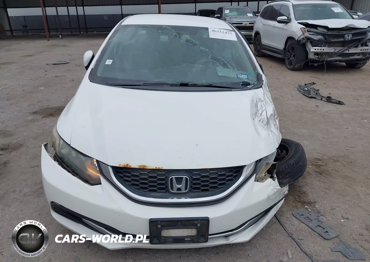 2014 Honda Civic Lx VIN:19XFB2F5XEE001349 - 12