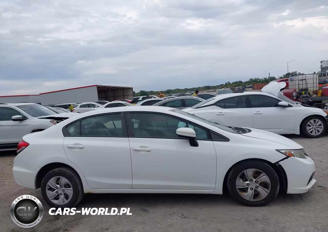 2014 Honda Civic Lx VIN:19XFB2F5XEE001349 - 13
