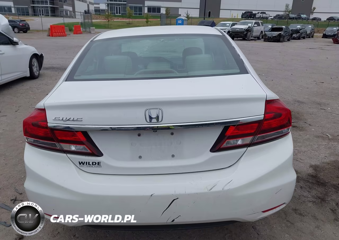 2014 Honda Civic Lx VIN:19XFB2F5XEE001349 - 16
