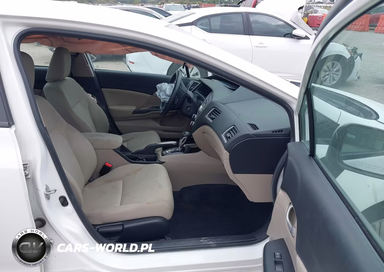 2014 Honda Civic Lx VIN:19XFB2F5XEE001349 - 5