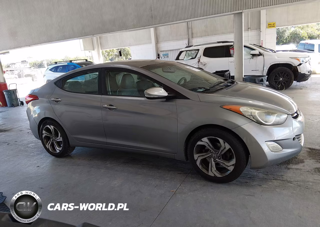 2013 Hyundai Elantra Limited VIN:KMHDH4AE7DU605672 - 14