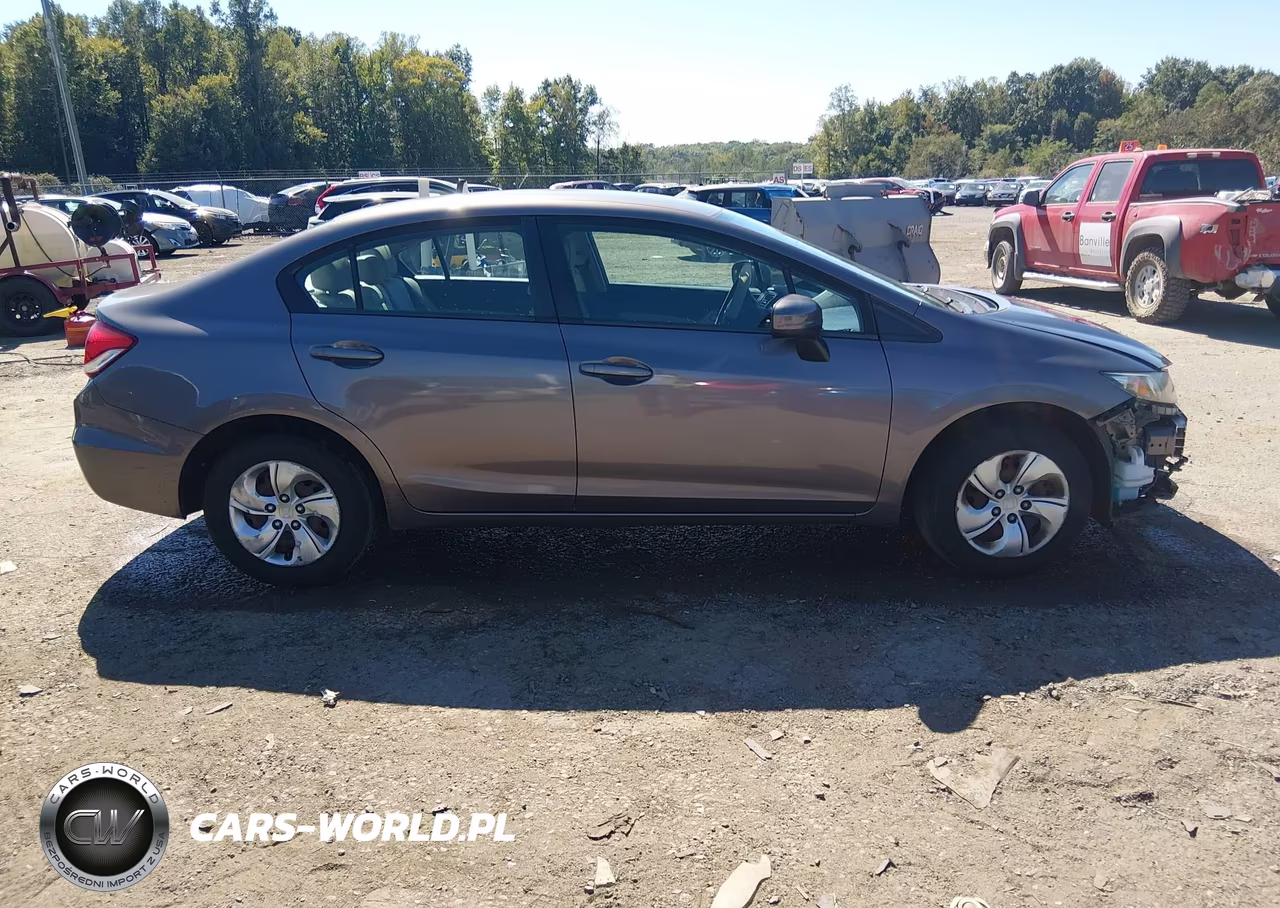 2015 Honda Civic Lx VIN:19XFB2F54FE069129 - 14