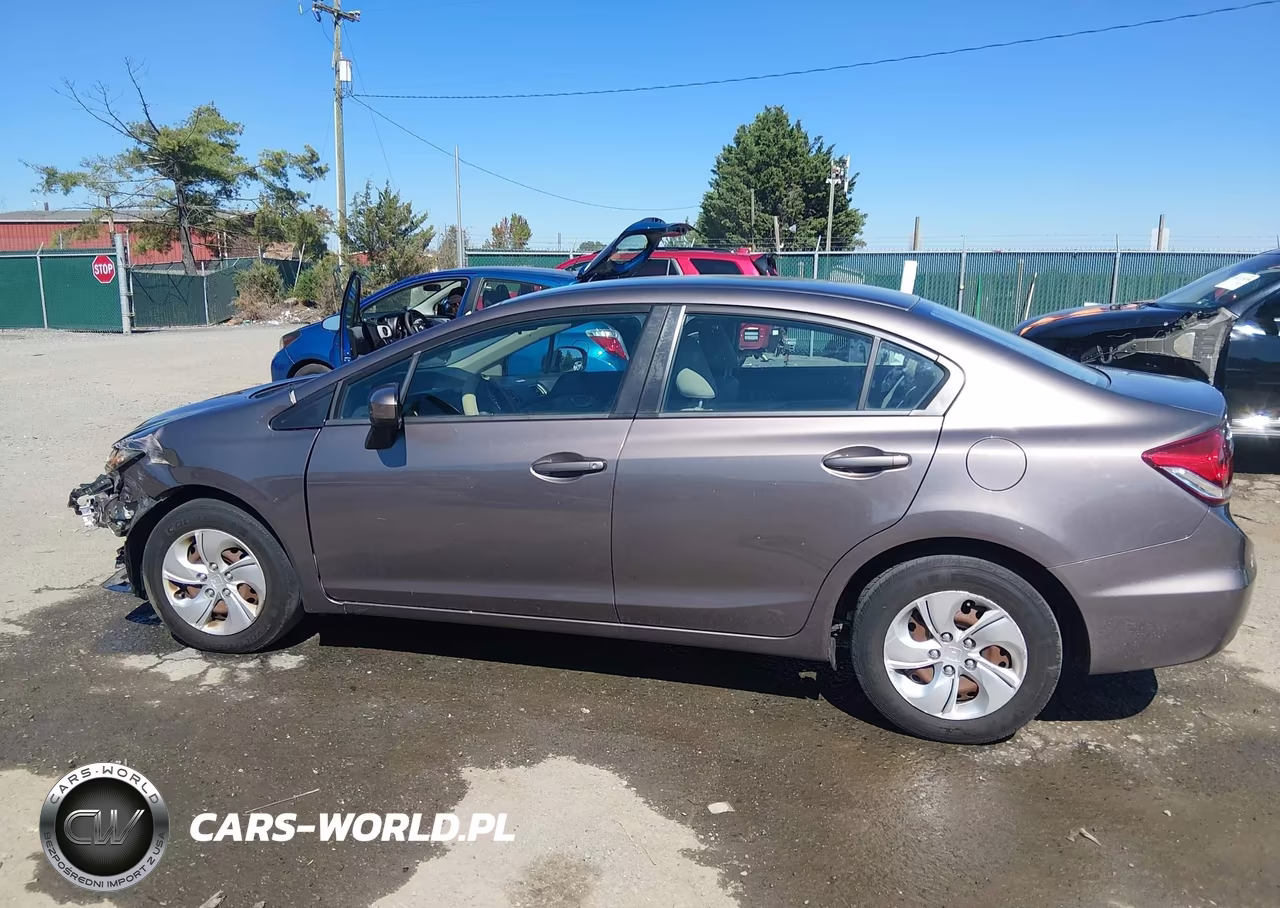 2015 Honda Civic Lx VIN:19XFB2F54FE069129 - 15