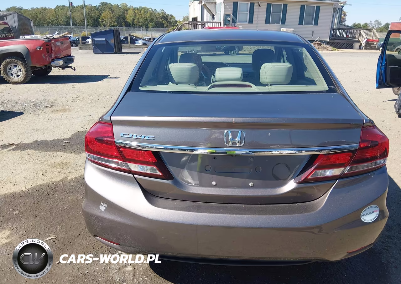 2015 Honda Civic Lx VIN:19XFB2F54FE069129 - 17