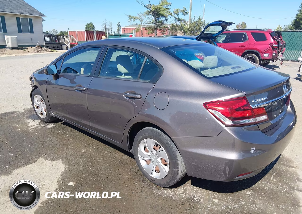 2015 Honda Civic Lx VIN:19XFB2F54FE069129 - 3
