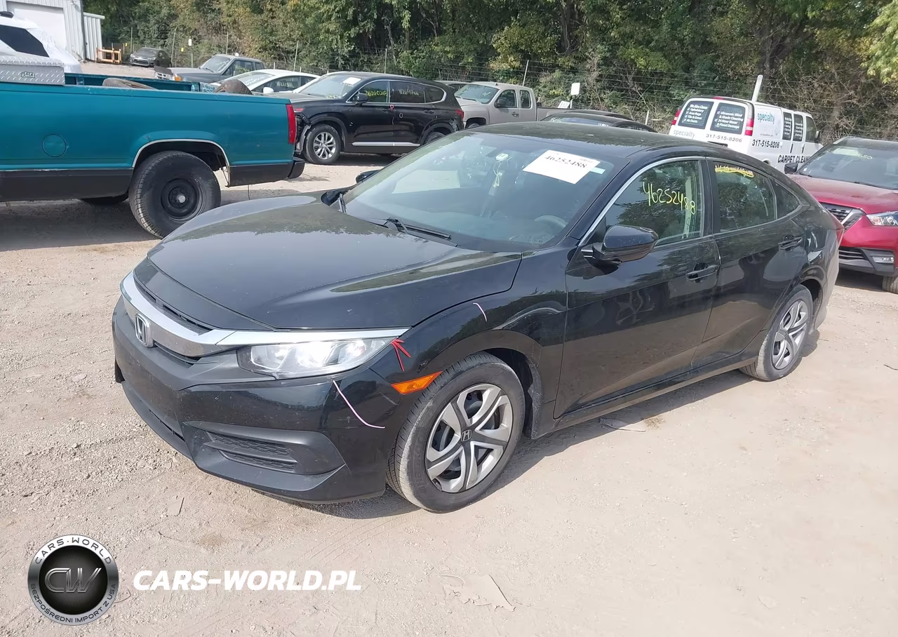 2017 Honda Civic Lx VIN:19XFC2F59HE063715 - 2