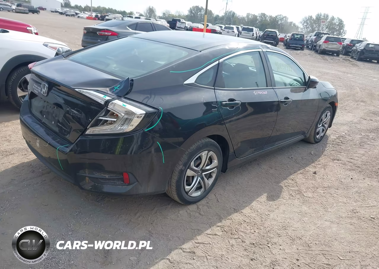 2017 Honda Civic Lx VIN:19XFC2F59HE063715 - 4