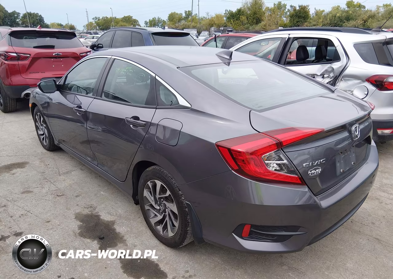 2018 Honda Civic Ex VIN:2HGFC2F75JH551282 - 3