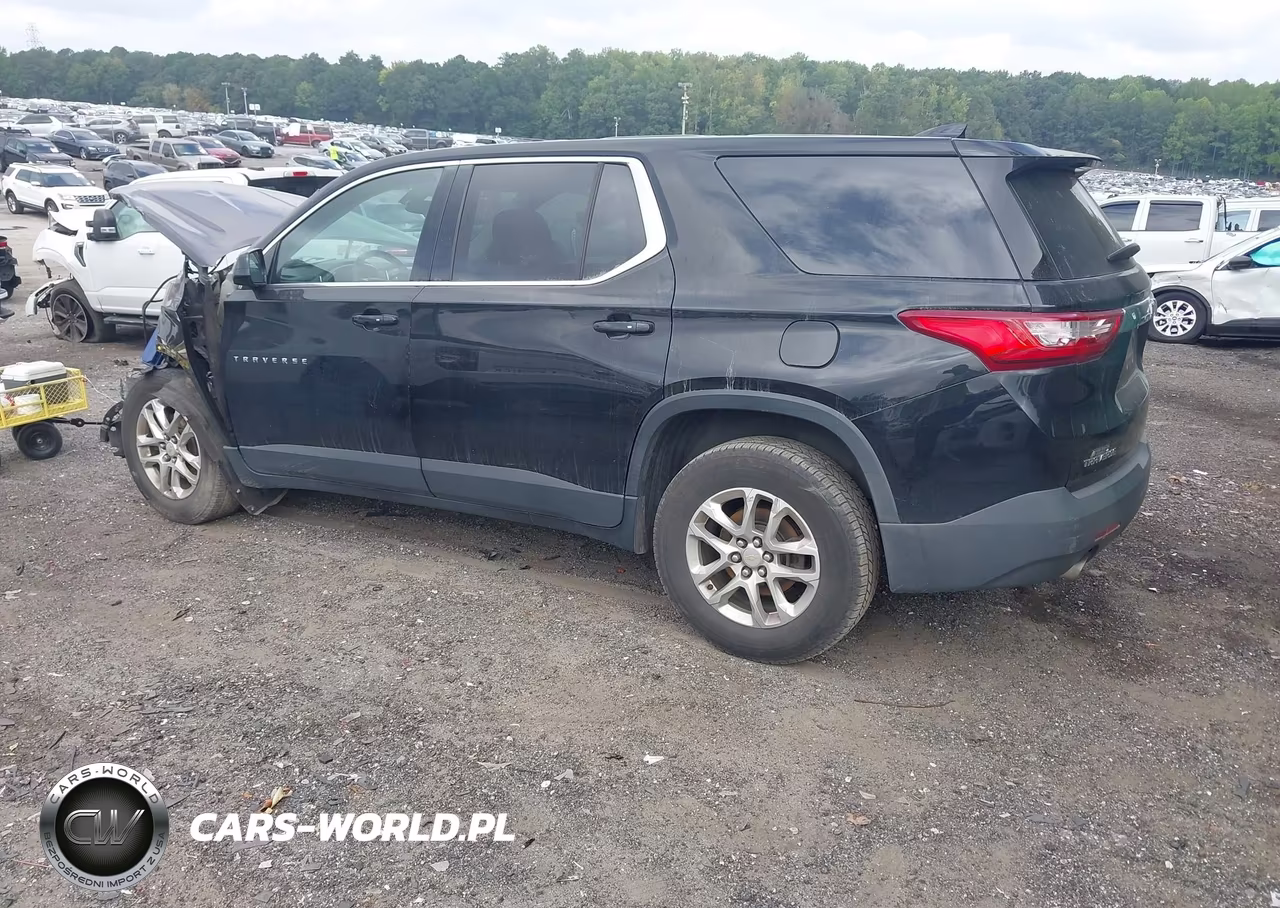 2020 Chevrolet Traverse Fwd Ls VIN:1GNERFKW3LJ185442 - 3