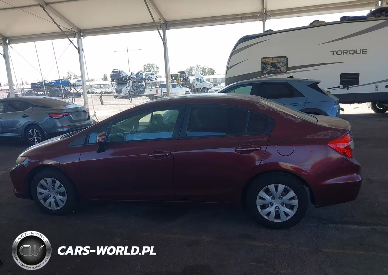 2012 Honda Civic Lx VIN:2HGFB2F50CH591094 - 14