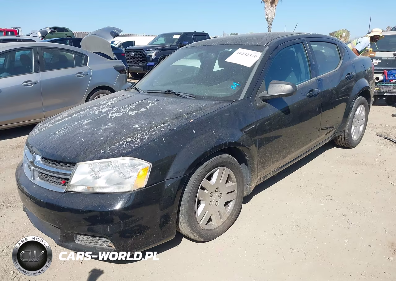 2012 Dodge Avenger Se VIN:1C3CDZAB8CN223694 - 2