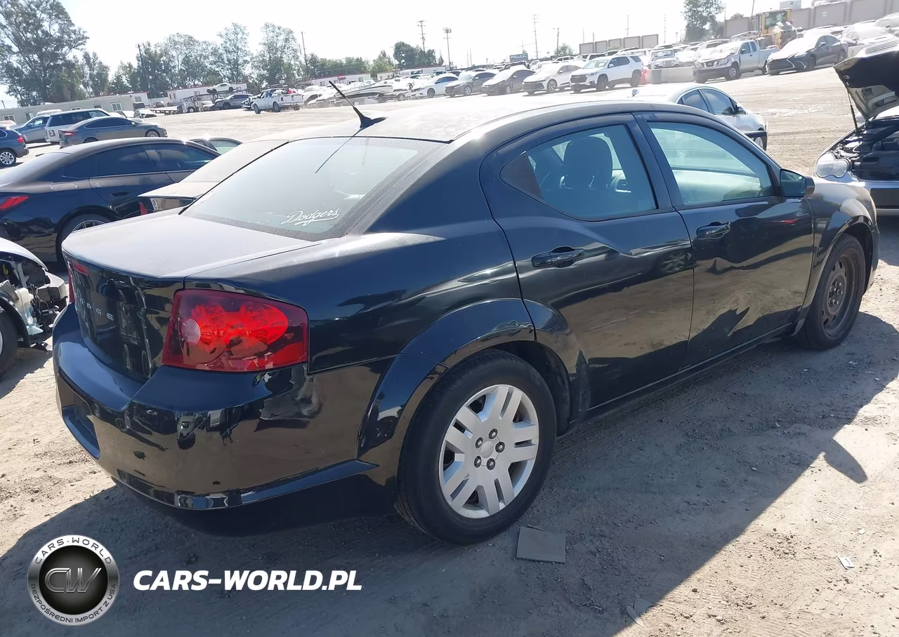 2012 Dodge Avenger Se VIN:1C3CDZAB8CN223694 - 4