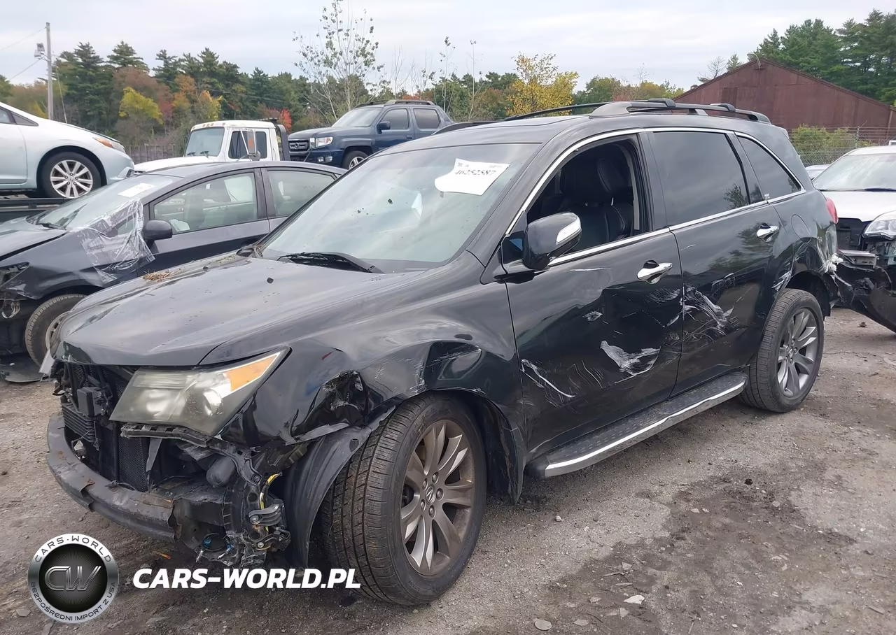2011 Acura Mdx Advance Package VIN:2HNYD2H52BH545869 - 2