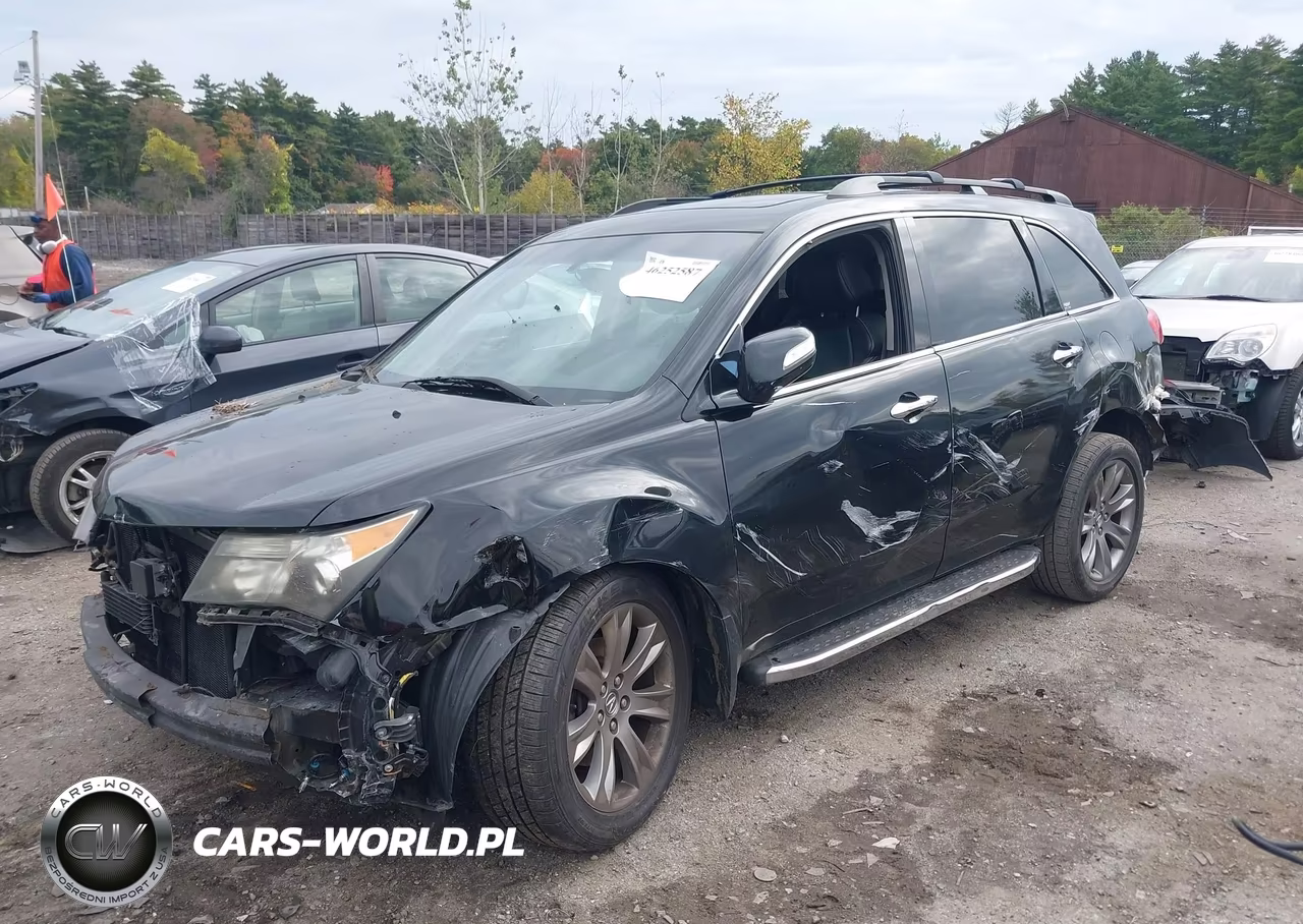 2011 Acura Mdx Advance Package VIN:2HNYD2H52BH545869 - 6