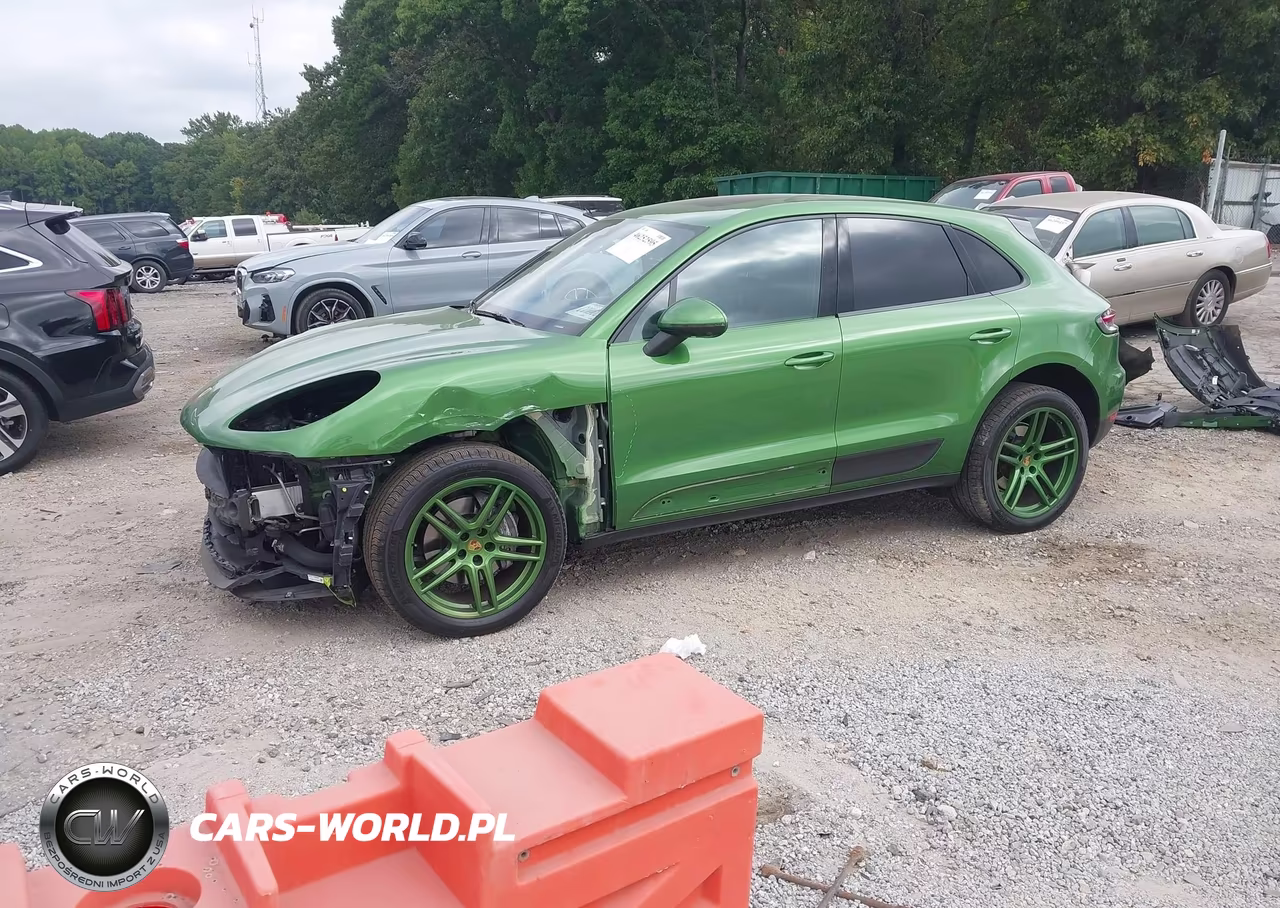2021 Porsche Macan VIN:WP1AA2A56MLB04034 - 2