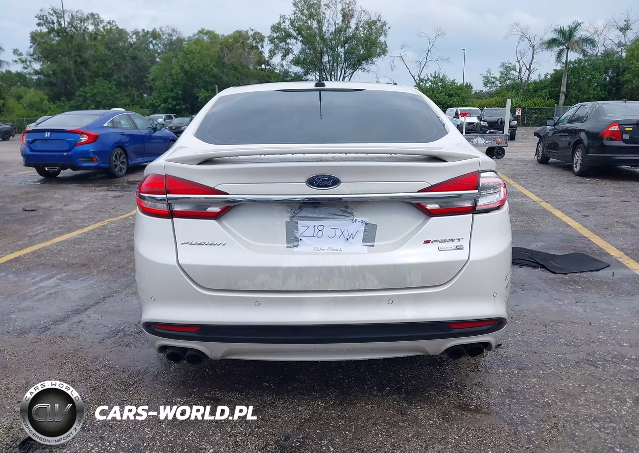 2017 Ford Fusion Sport VIN:3FA6P0VP1HR372086 - 16