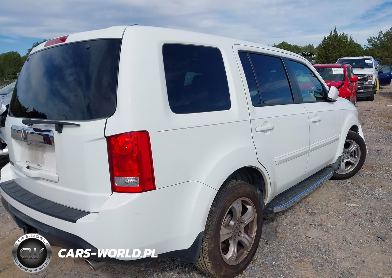 2012 Honda Pilot Ex-L VIN:5FNYF3H58CB017105 - 4