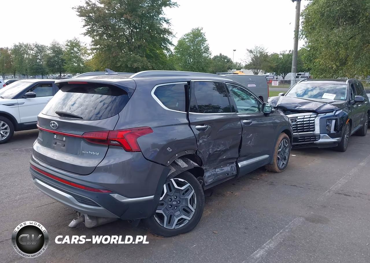 2022 Hyundai Santa Fe Hybrid Limited VIN:KM8S5DA16NU052852 - 4