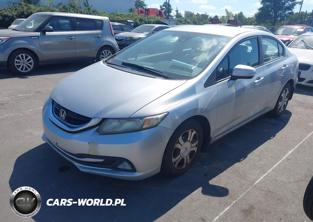 2014 Honda Civic Hybrid VIN:19XFB4F21EE000883 - 2