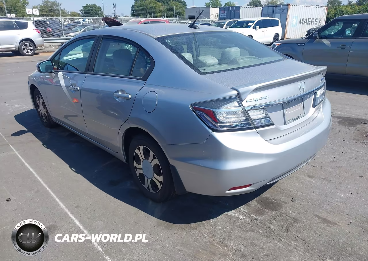 2014 Honda Civic Hybrid VIN:19XFB4F21EE000883 - 3